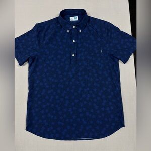 Chubbies - Medium - Blue Palms Stretch Polo